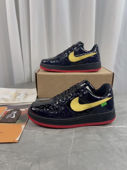 Louis Vuitton couple's co-branded sports shoes