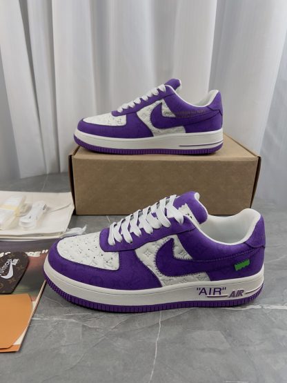 Louis Vuitton couple's co-branded sports shoes