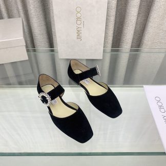 Jimmy Choo Mary Jane Hollow Fashion Flats