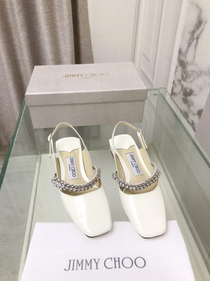 Jimmy Choo new rhinestone goddess sandals