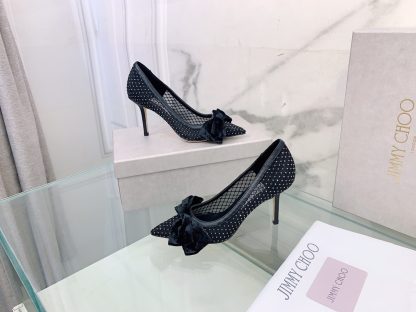 Jimmy Choo popular bow high heels