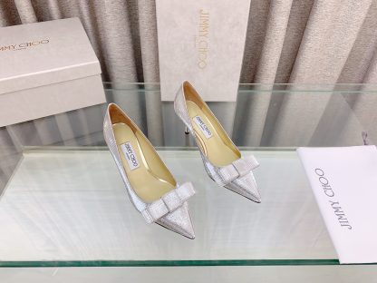 Jimmy Choo Elegant and Shiny High Heels