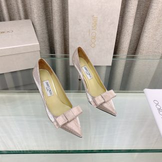 Jimmy Choo elegant and exquisite shiny high heels