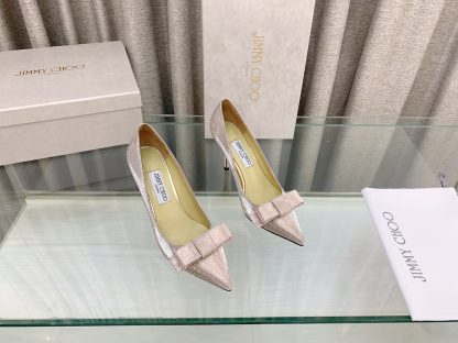 Jimmy Choo elegant and exquisite shiny high heels