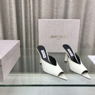 Jimmy Choo fashionable versatile open-toe high heels