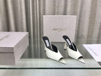 Jimmy Choo fashionable versatile open-toe high heels