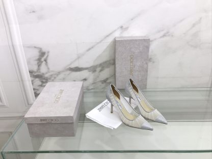 Jimmy Choo stylish mesh high heels