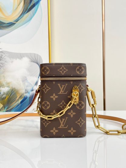 Louis Vuitton Phone Box Retro Mobile Phone Bag