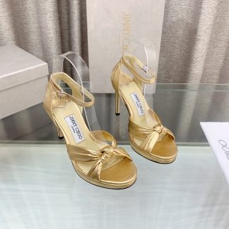 Jimmy Choo high-heeled sandals with thin straps