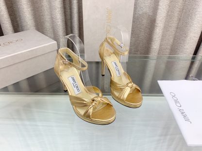 Jimmy Choo high-heeled sandals with thin straps