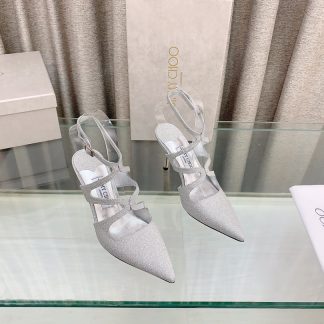 Jimmy Choo glitter high heels