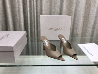 Jimmy Choo's new stylish and versatile open-toe high heels