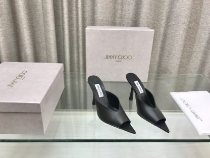 Jimmy Choo's new stylish and versatile open-toe high heels