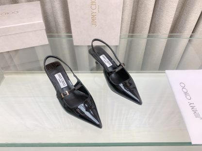 Jimmy Choo New Fashionable Backless High Heels
