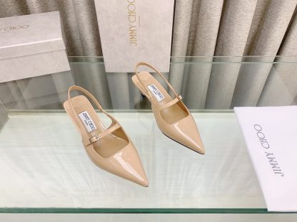 Jimmy Choo New Fashionable Backless High Heels