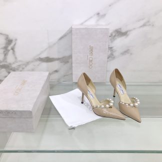 Jimmy Choo new pearl diamond goddess series high heels