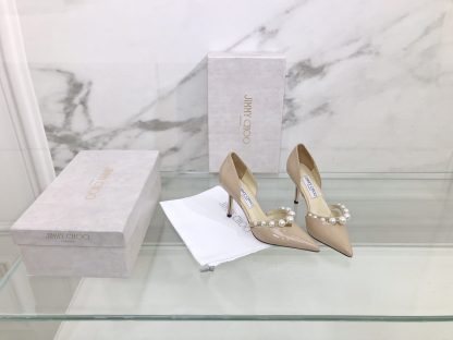 Jimmy Choo new pearl diamond goddess series high heels