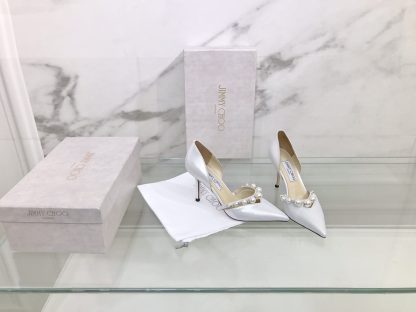 Jimmy Choo new pearl diamond goddess series high heels