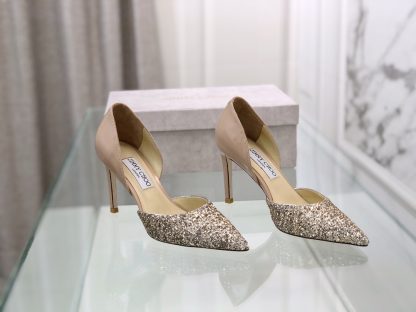 Jimmy Choo new hollow high heels