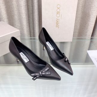 Jimmy Choo new letter bow high heels