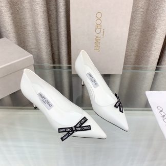 Jimmy Choo new letter bow high heels