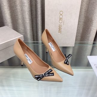 Jimmy Choo new letter bow high heels