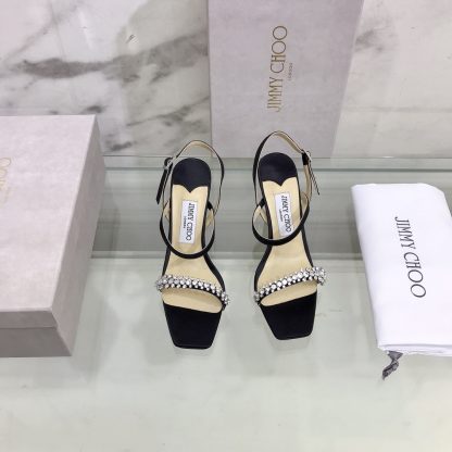 Jimmy Choo high-heeled sandals