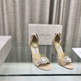 Jimmy Choo classic diamond buckle fashion high heels