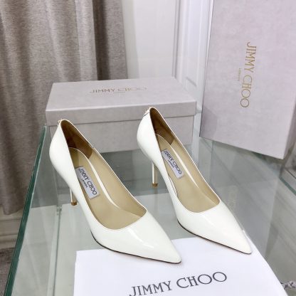 Jimmy Choo patent leather classic series high heels