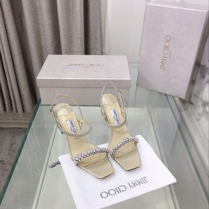 Jimmy Choo elegant one-strap high-heeled sandals