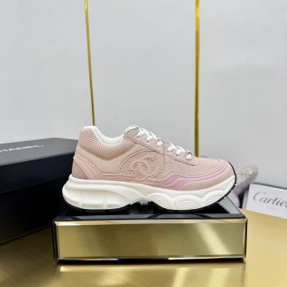 Chanel men's and women's couple's natural skin color classic breathable casual dad shoes