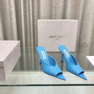 Jimmy Choo's new fashionable and versatile open-toe high heels