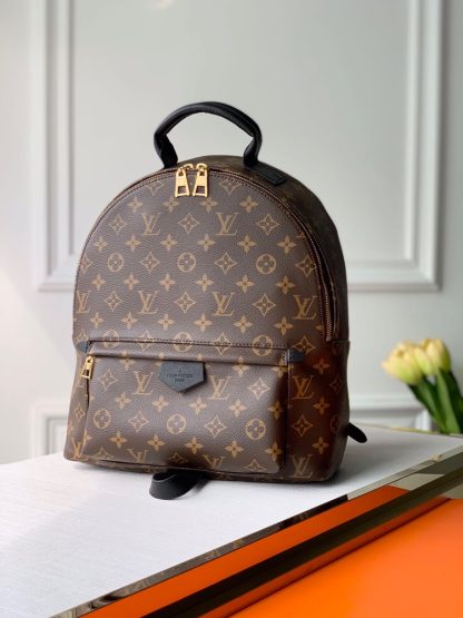 Louis Vuitton new version monogram backpack medium double backpack