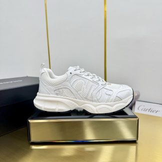 Chanel pure white classic breathable casual shoes for men and women