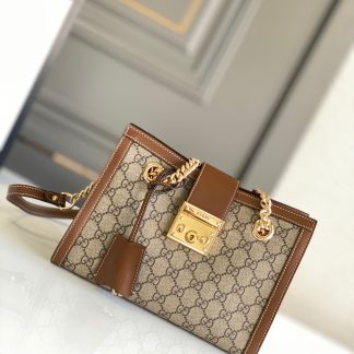 Gucci padlock chain bag