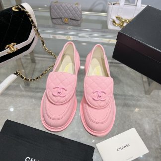 Chanel's new pink loafers for early spring