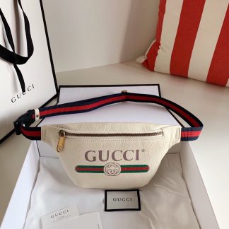 Gucci white shoulder bag