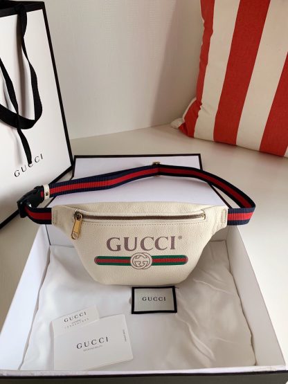 Gucci white shoulder bag