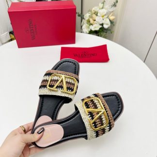 VALENTINO Woven Slippers