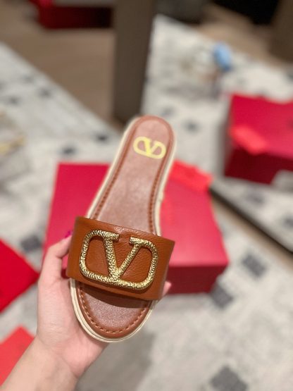 VALENTINO Studded Element Fashion Slippers - Image 2