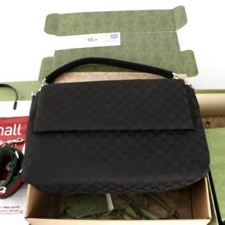 Gucci Magnetic Buckle Flap Men's Bag