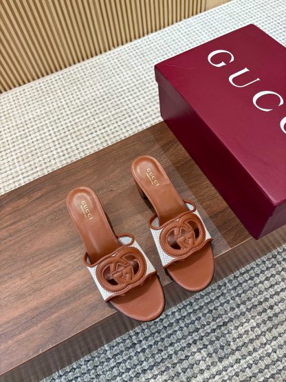 Gucci high heel sandals