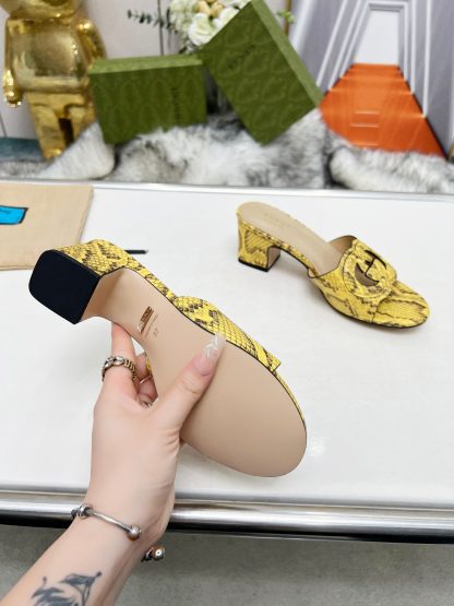Gucci platform slippers - Image 2