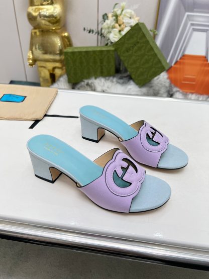 Gucci platform slippers