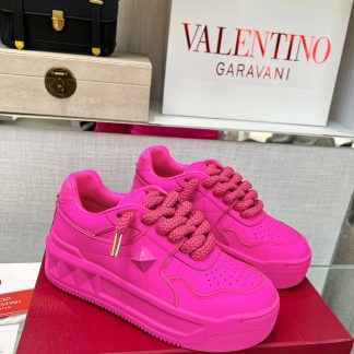 VALENTINO trendy couple's chunky strap casual shoes