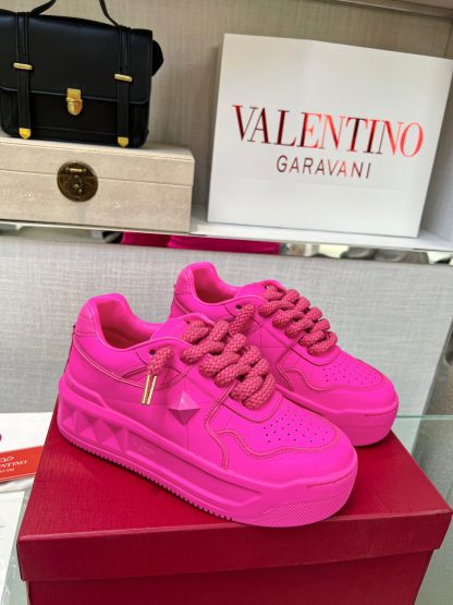 VALENTINO trendy couple's chunky strap casual shoes
