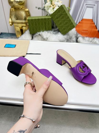 Gucci platform slippers - Image 2