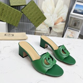 Gucci Interlocking G slide sandals