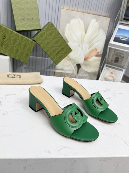Gucci Interlocking G slide sandals