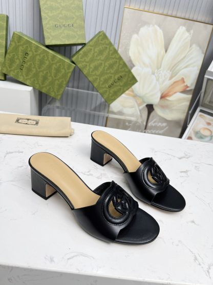 Gucci Interlocking G slide sandals